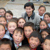 Teachers and students from Renchinlhumbe elementary school, where BioRegions has been instrumental in helping to build basic capacities